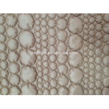 2015 Padded winter embroidery quilting jacket/garment fabric